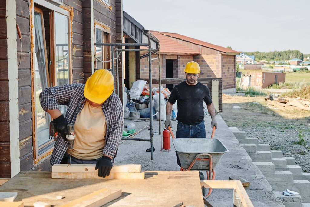Construction workers