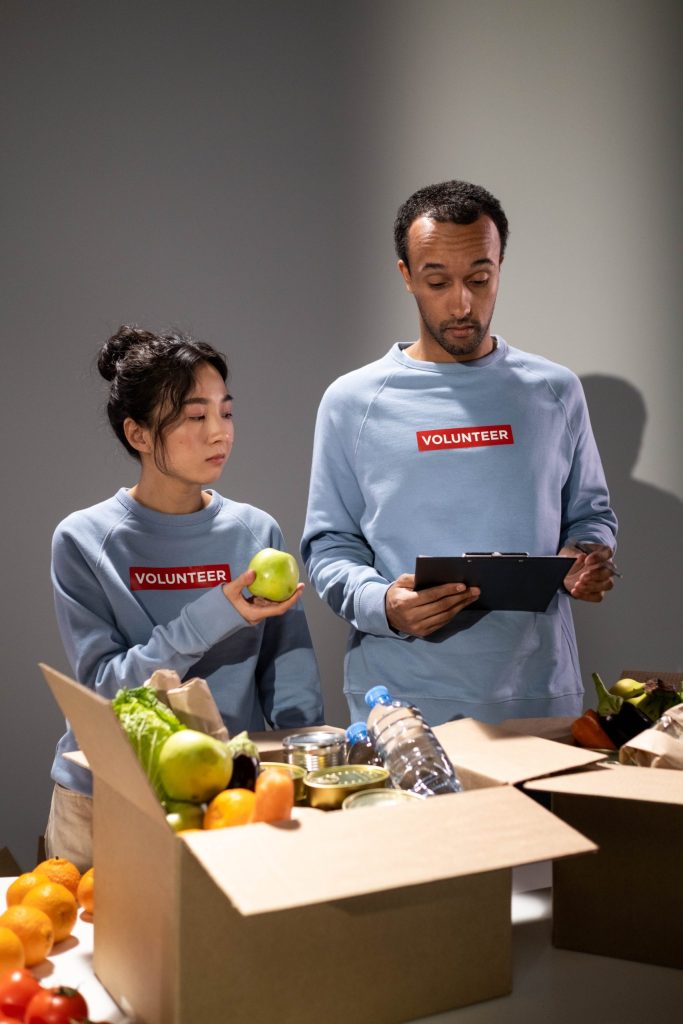Packaging workers