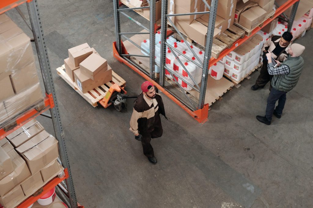 Warehouse workers