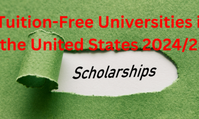 Tuition-Free Universities in the United States 2024/25