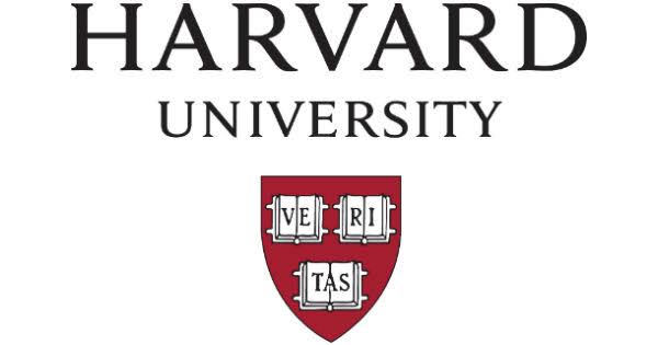 Harvard University logo featuring the university's name in bold uppercase letters and the official shield with the Latin motto "Veritas." Relevant to the MBA Scholarship 2025.