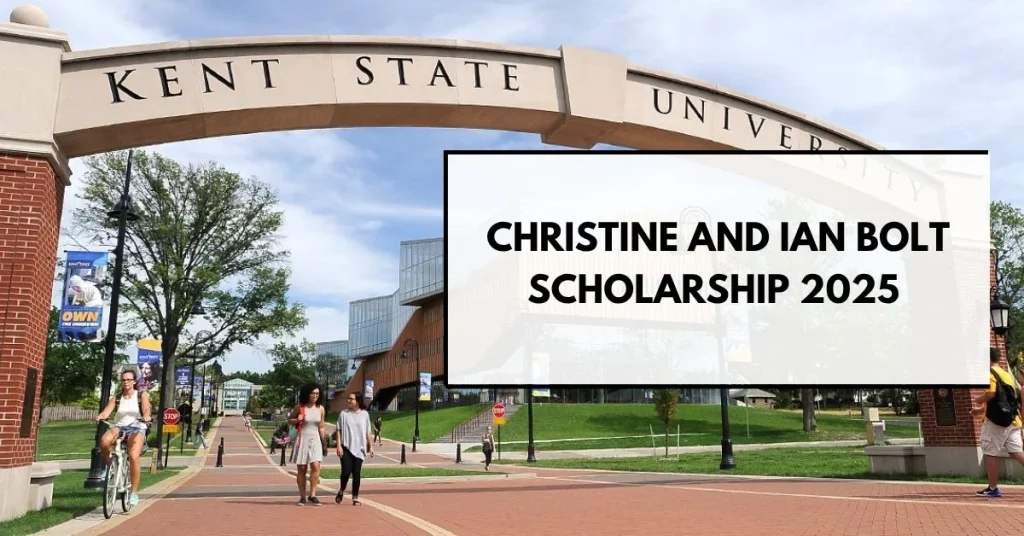 Christine and Ian Bolt Scholarship