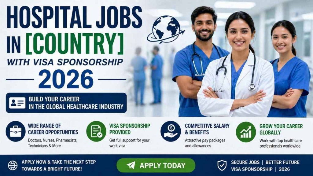Hospital Jobs in [Country] with Visa Sponsorship